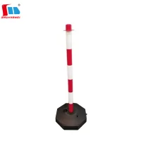 Delineator Warning Post with Water Filled Base