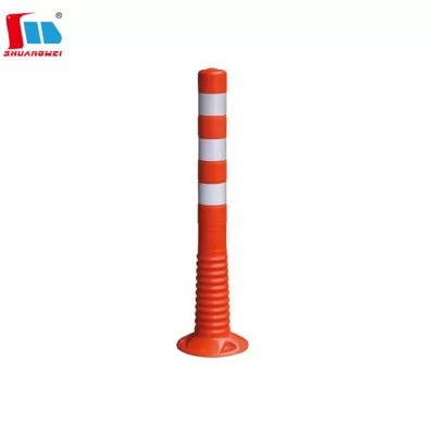 Flexible Traffic Safety Delineator Bollards